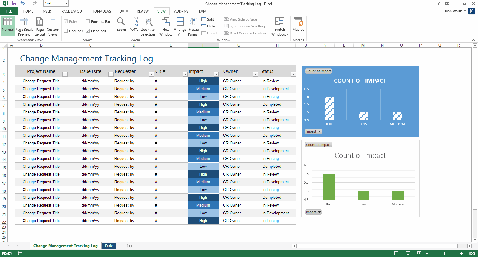 Change Management Plan Download MS Word Excel templates