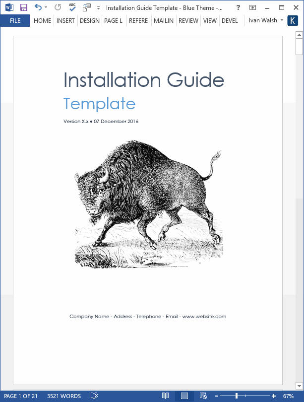 installation-guide-template-technical-writing-tools