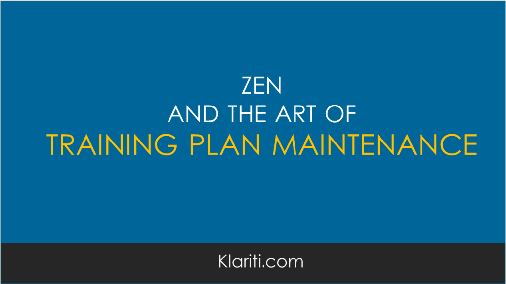 zen-training-plan-maintenance