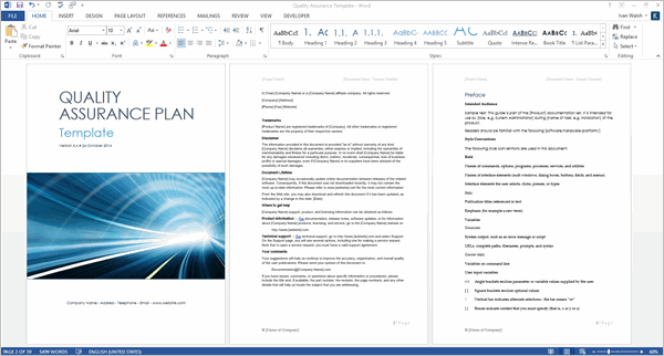 quality-assurance-plan-template-word-coverpage