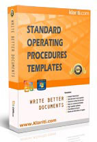 standard operating procedure templates