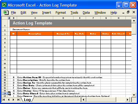 Action Plan Template - Download Now