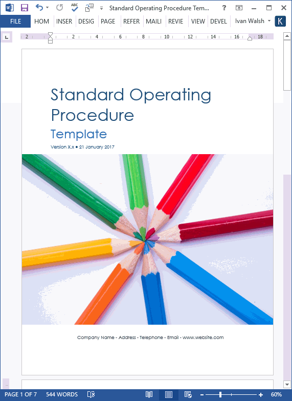 How to Write Standard Operating Procedures (examples & templates)