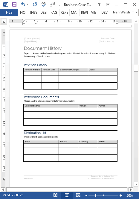 Business templates for ms word 1 0 m