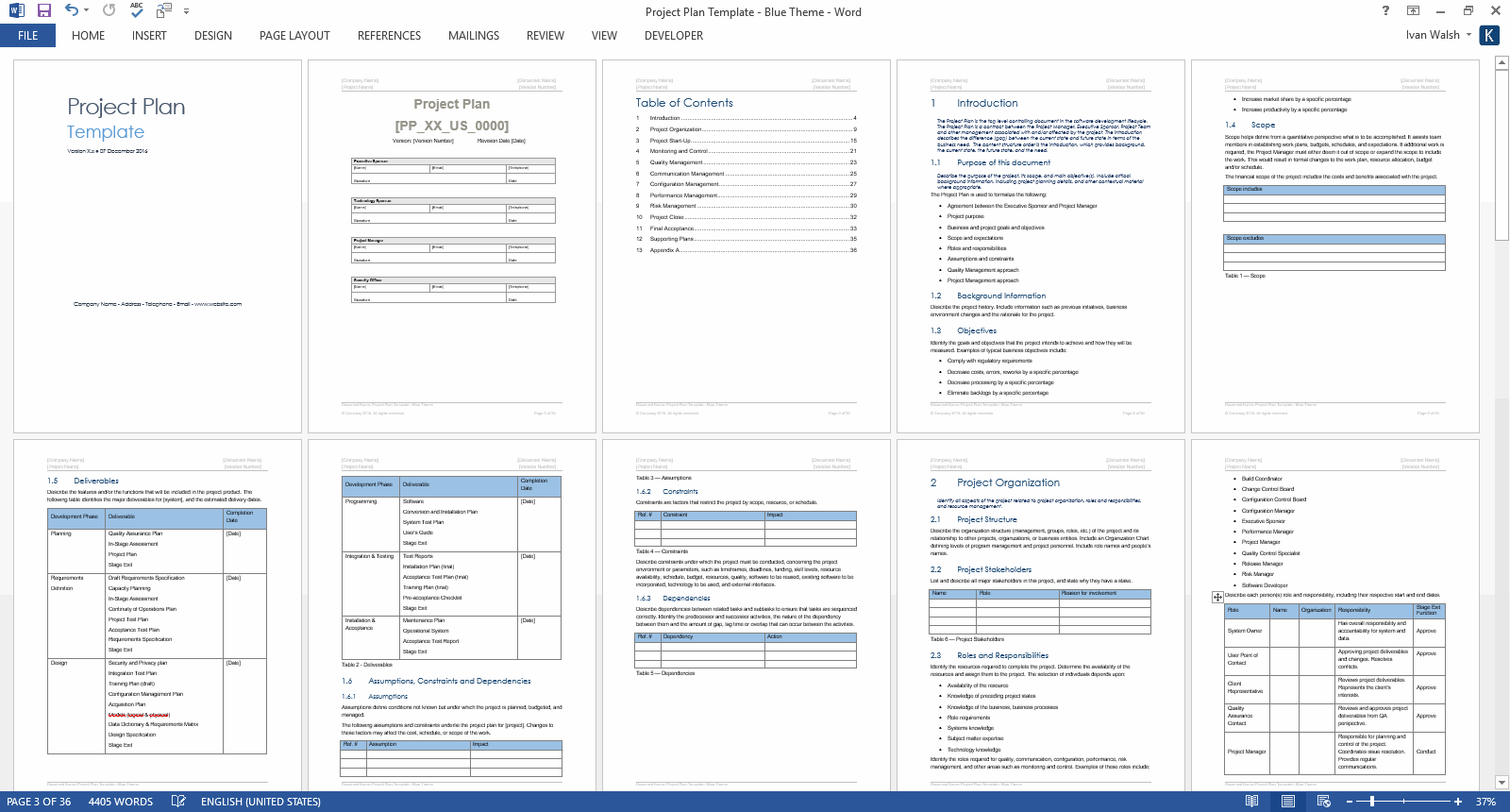 Project Plan Templates – MS Word + 21 x Excels Spreadsheets With Work Plan Template Word