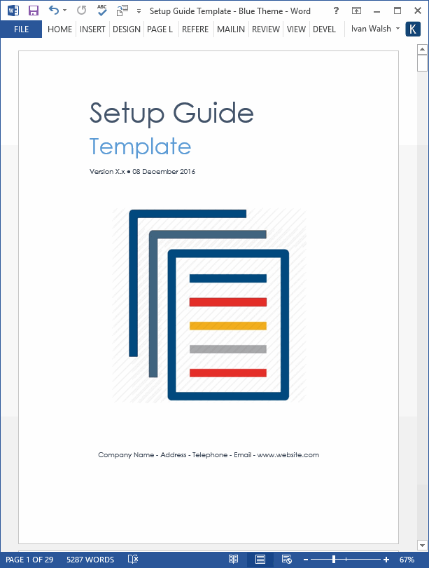 Free Software Installation Guide Template