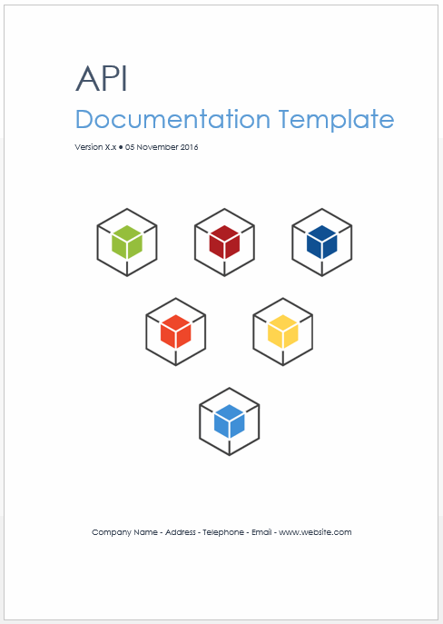 API documentation template