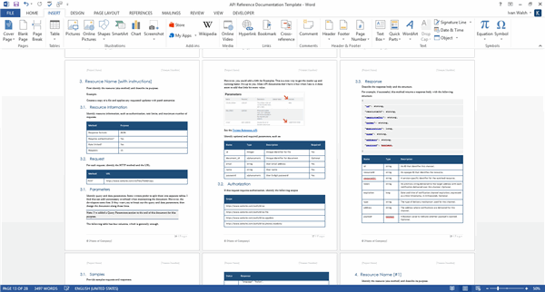 Rest Web Api Template Ms Office Templates Forms Checklists For Ms Office And Apple Iwork