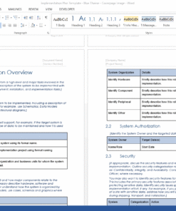 Implementation Plan Template – Templates, Forms, Checklists for MS ...