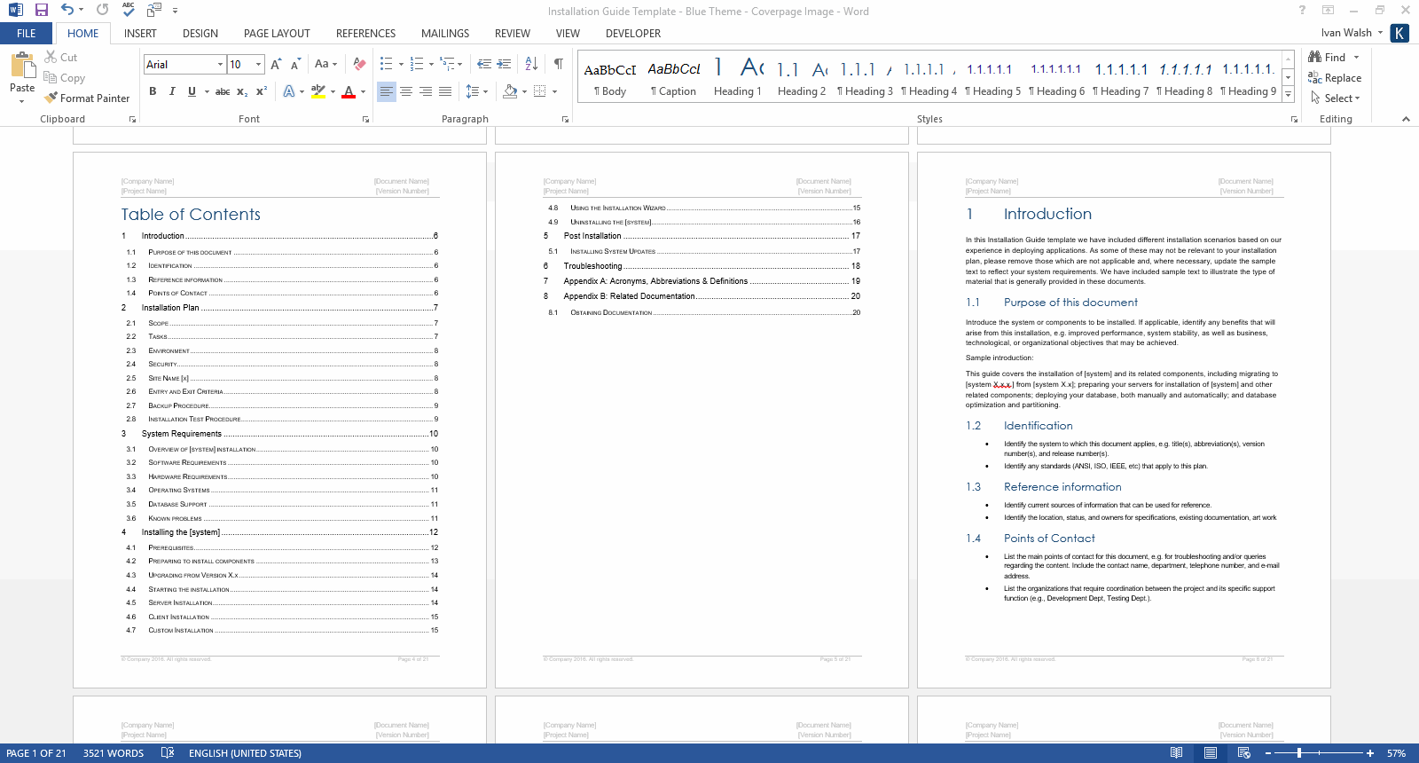 Installation Plan Template MS Office Templates With AI Prompts Installation Plan Template MS Office Templates With AI Prompts