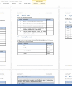 Operations Plan Template (MS Office) – Templates, Forms, Checklists for ...