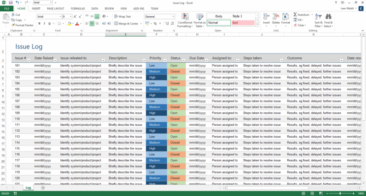 Project Plan Templates – MS Office Templates with AI prompts