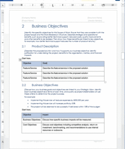 Scope of Work Templates – Templates, Forms, Checklists for MS Office ...