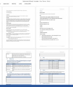 Statement of Needs Template – Templates, Forms, Checklists for MS ...