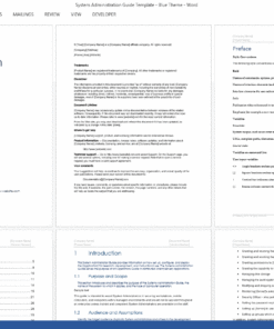 System Administration Guide Templates – Templates, Forms, Checklists ...