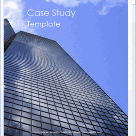 Case study templates – Technology theme – Templates, Forms, Checklists ...