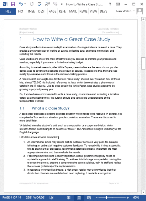 what is a case study in construction