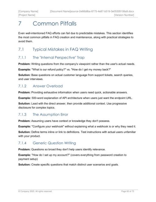 FAQ Writing Handbook + Templates + AI Prompts - Image 10