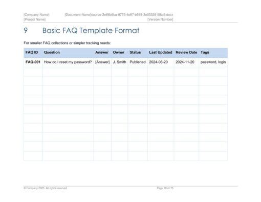 FAQ Writing Handbook + Templates + AI Prompts - Image 12